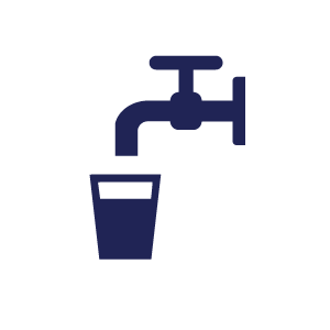 water pouring into cup